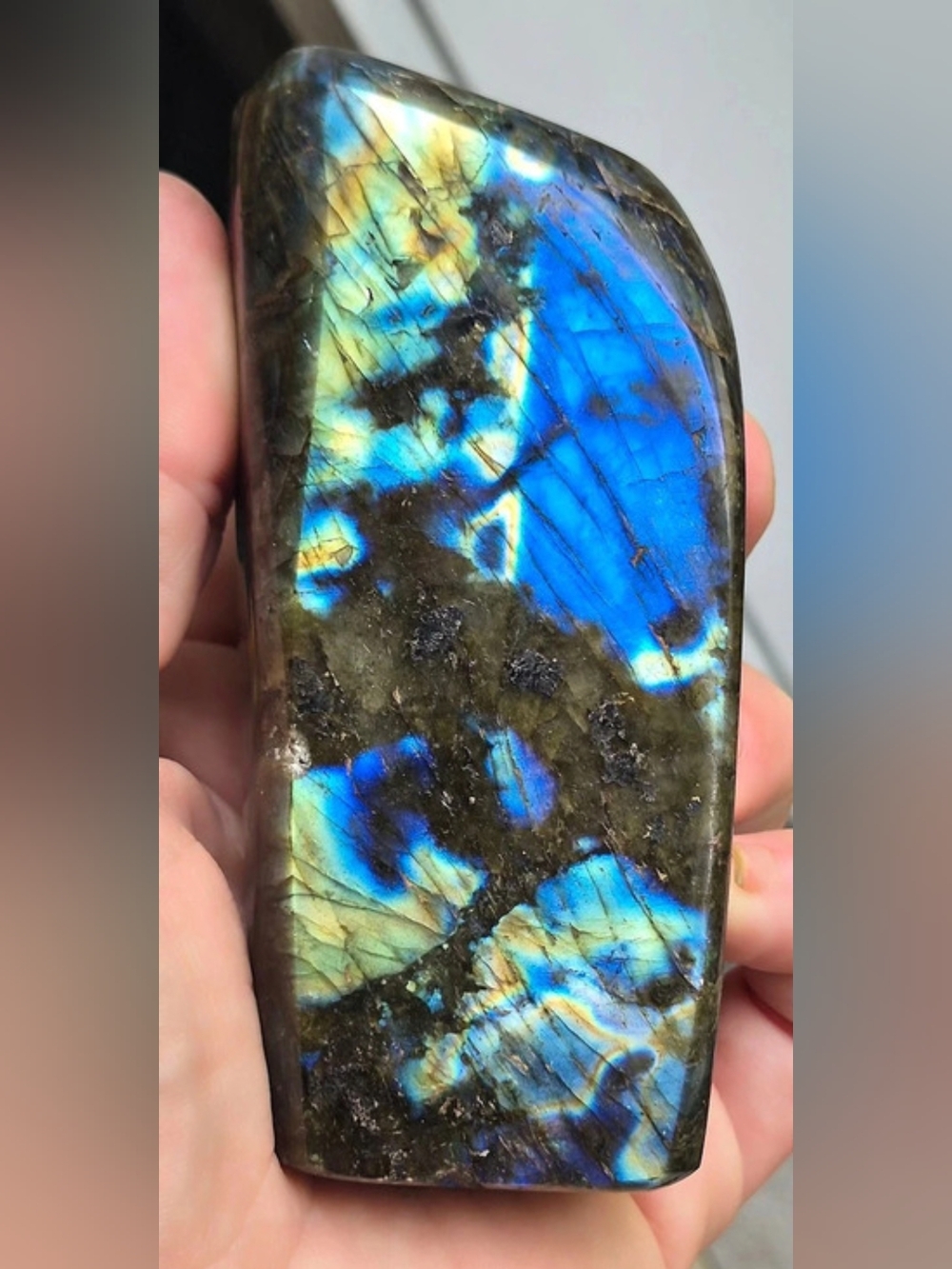 Labradorite Polished Stone Sculpture